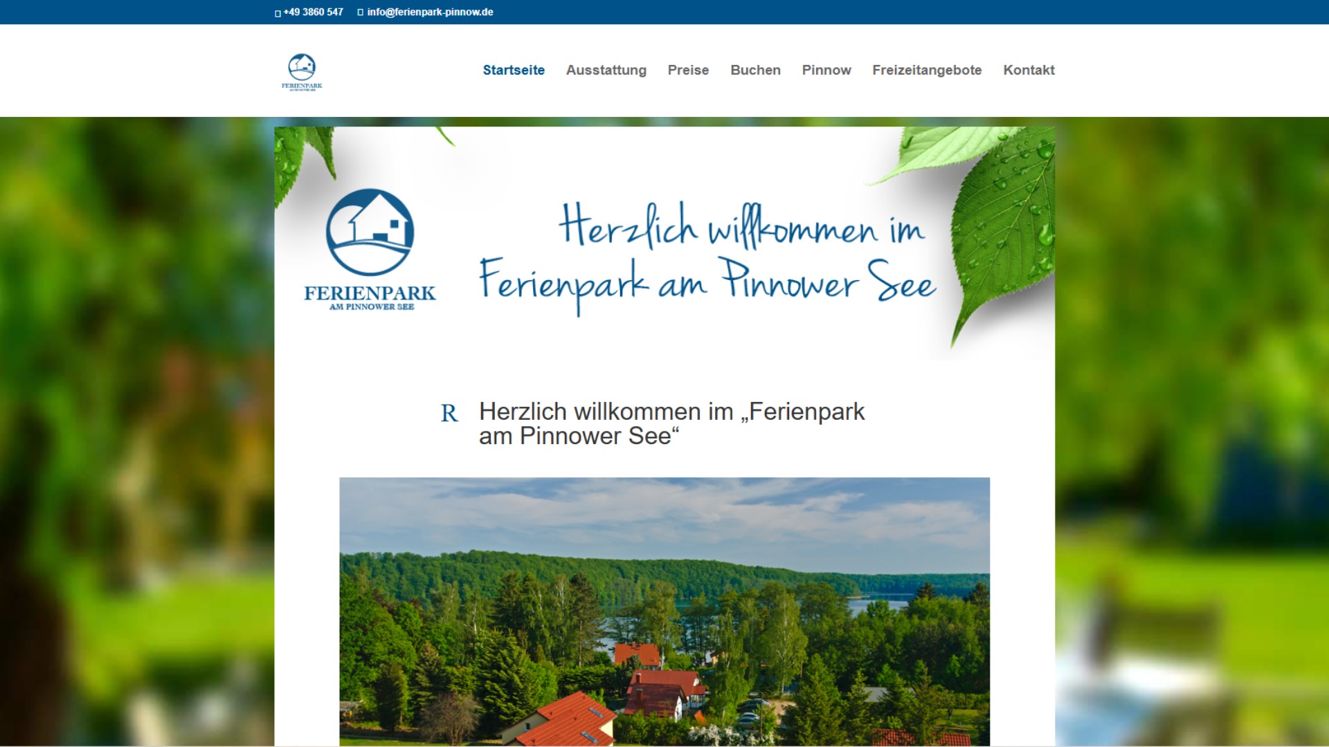 Ferienpark in Pinnow Start-1
