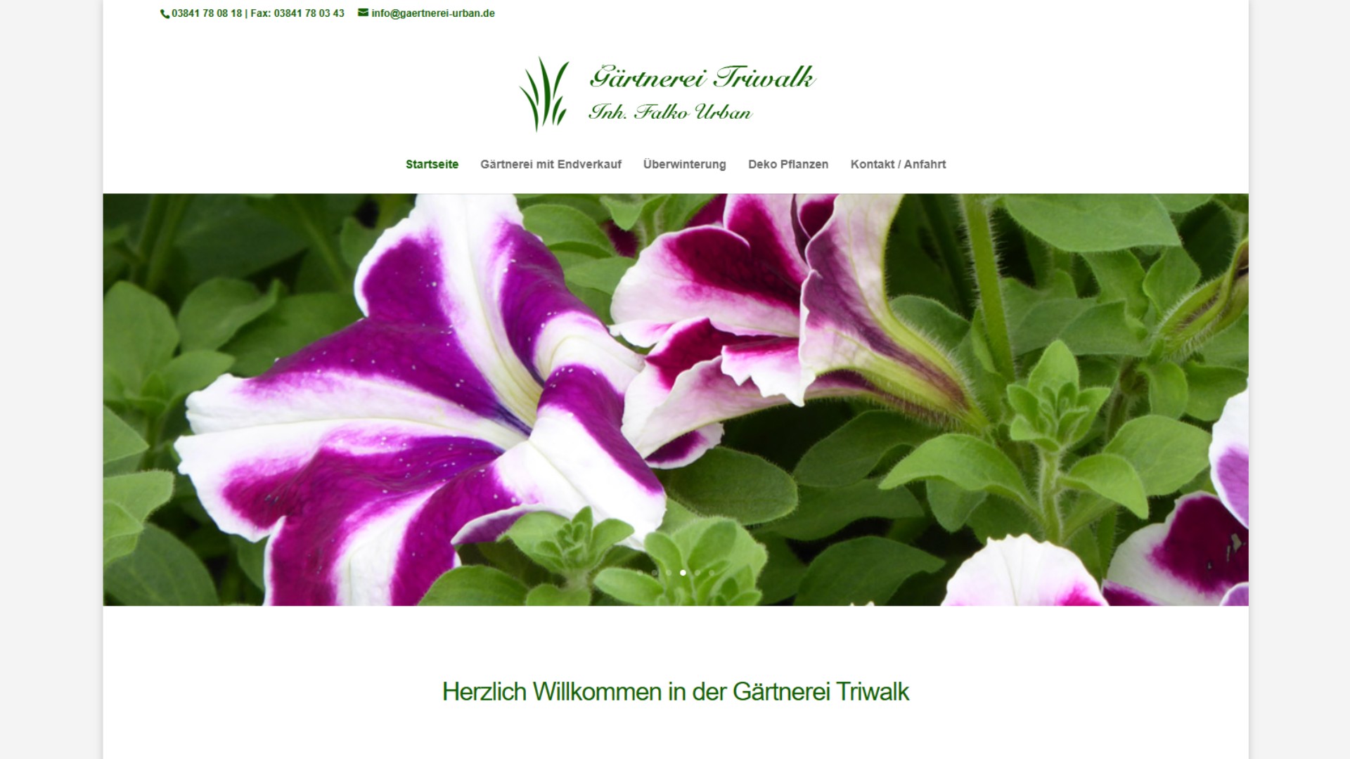 Gärtnerei aus Triwalk bei Wismar